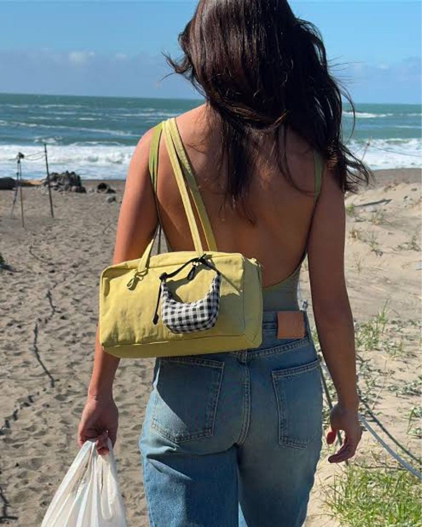 BAGGU NYLON BOWLER BAG BUTTER - メルカリ