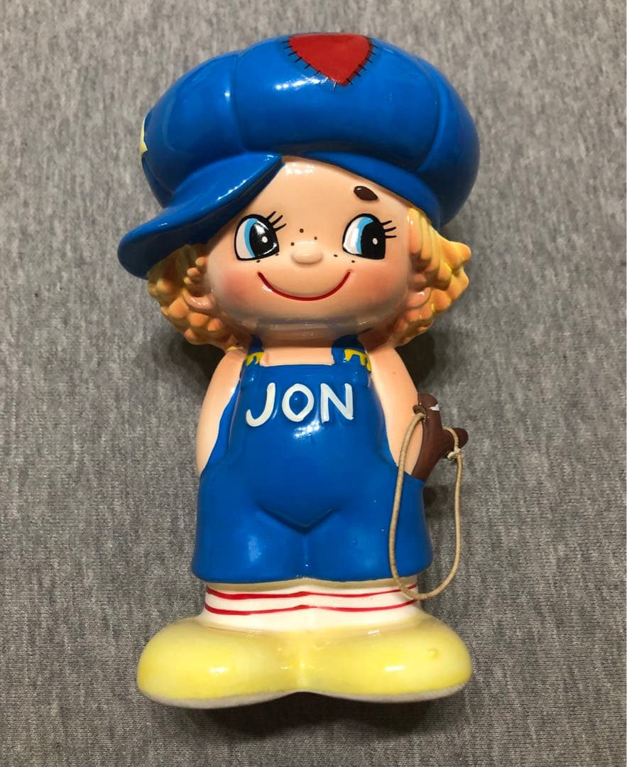 内藤ルネ レトロ 貯金箱 陶器 - メルカリ