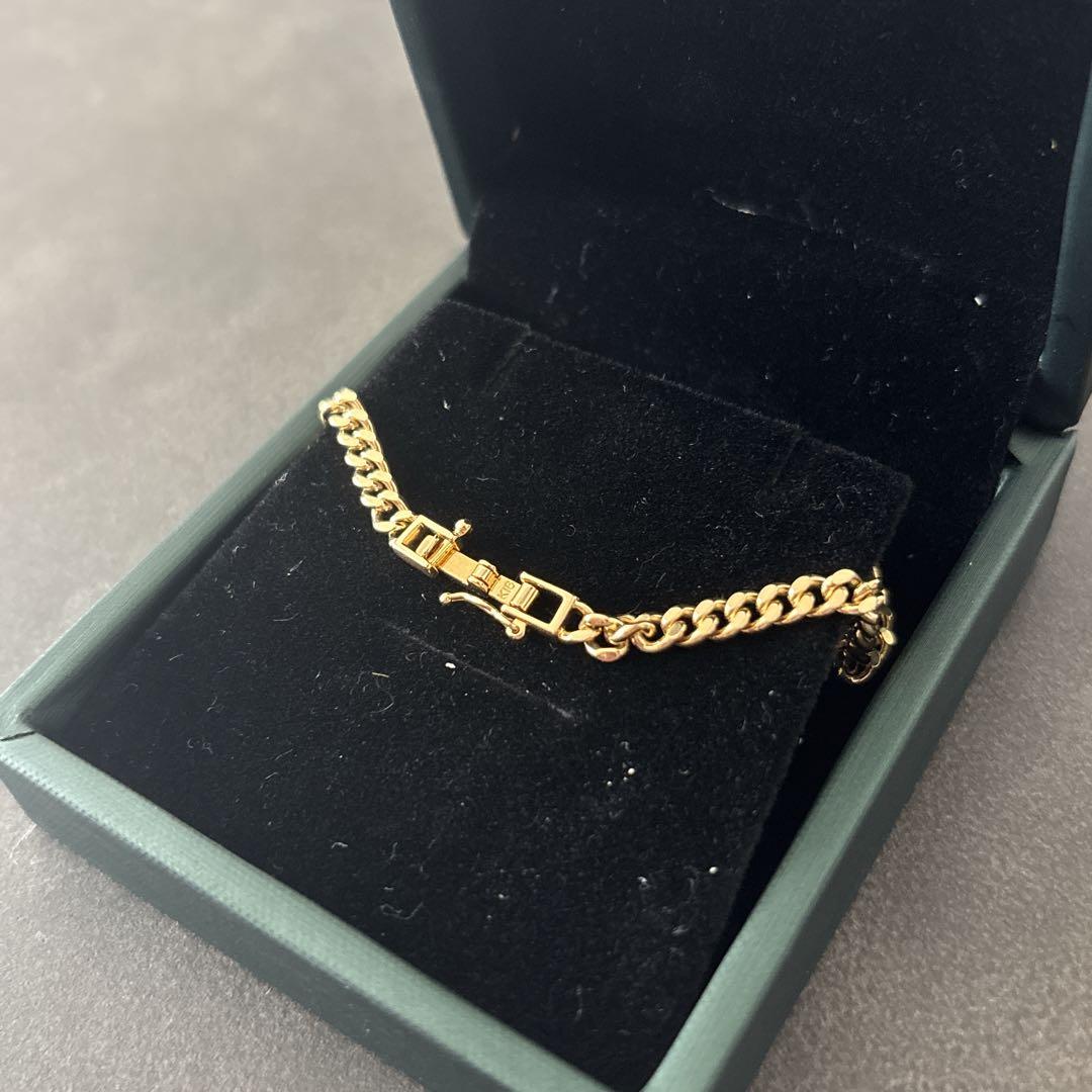 【新品】18金　k18 喜平ブレスレット2面　11.5g 18cm