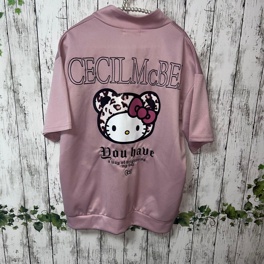 ハローキティ キティちゃんセシルマクビーコラボジャージ半袖CECIL