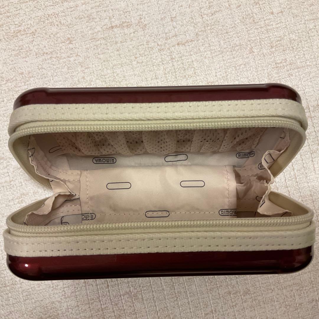 A*8様 RIMOWA トラベルポーチ ワインレッド