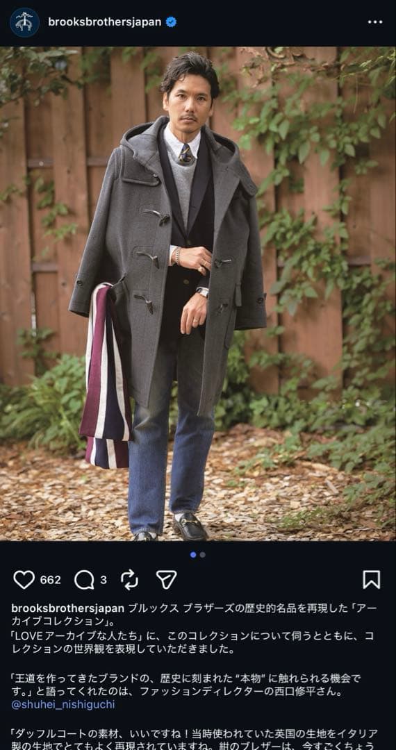 最終価格 新品 ブルックスブラザーズ アーカイブコレクション ダッフル