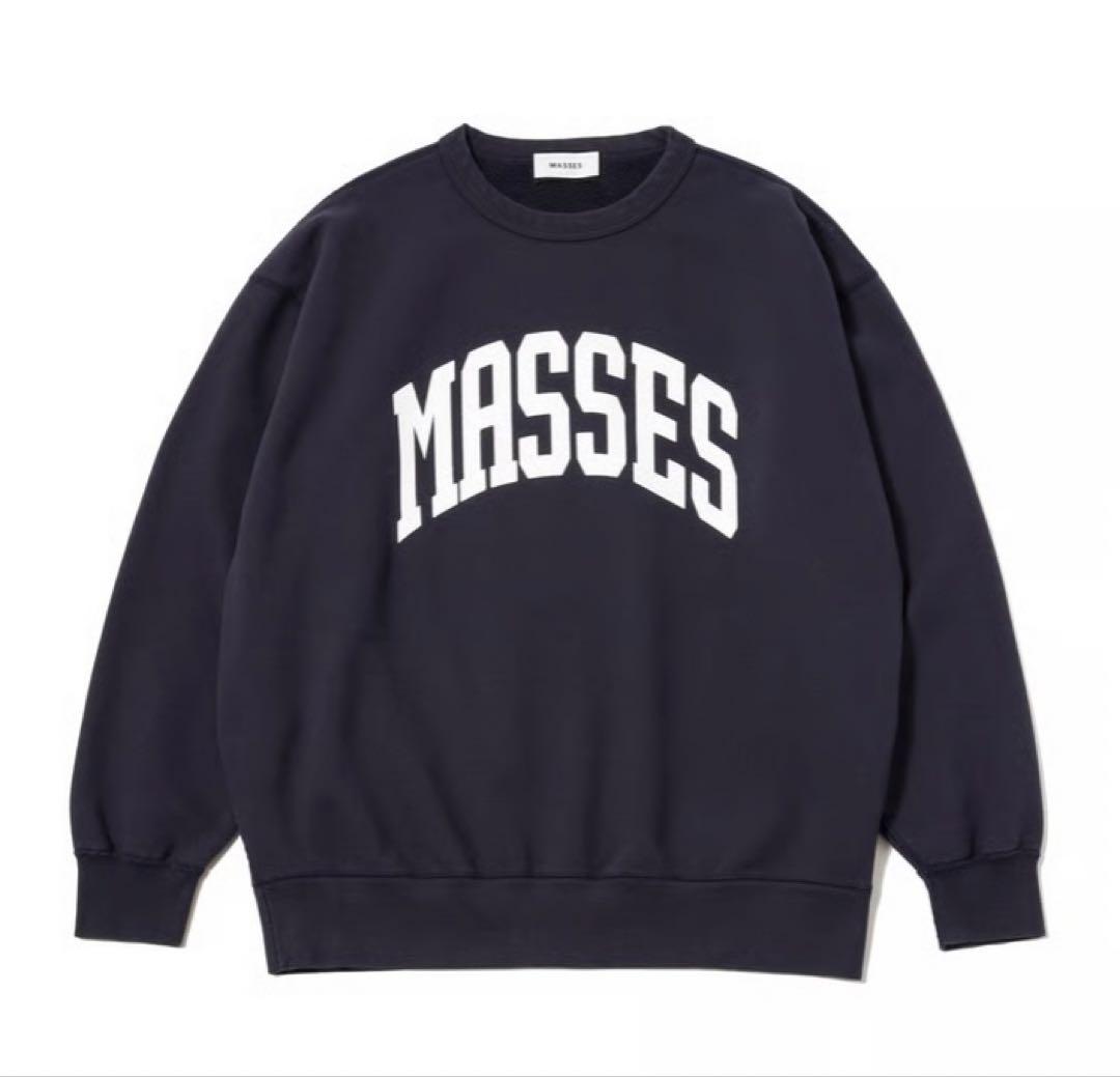 トップス MASSES SWEAT CREW ARCH WASH MASSES(マシス) / SWEAT CREW H.WASH | 公式通販・JACK in the NET