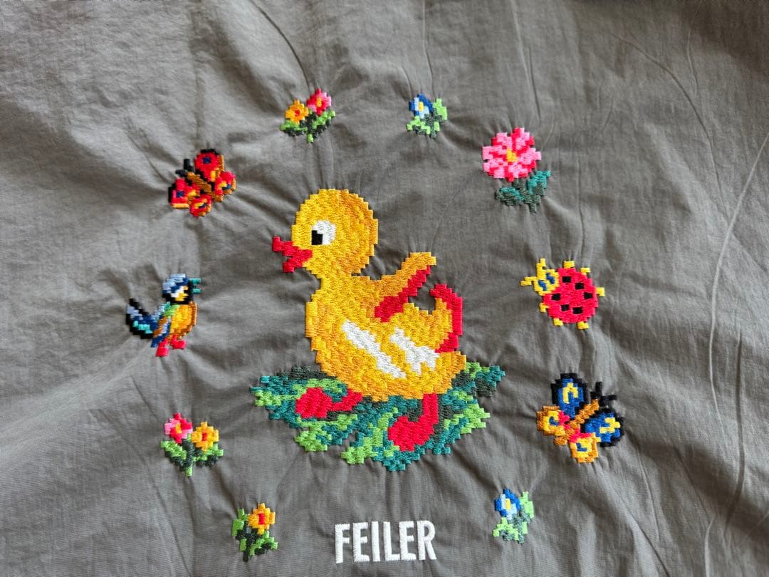 正規品・未使用】フェイラー ボールアンドチェーン アヒル グレー L