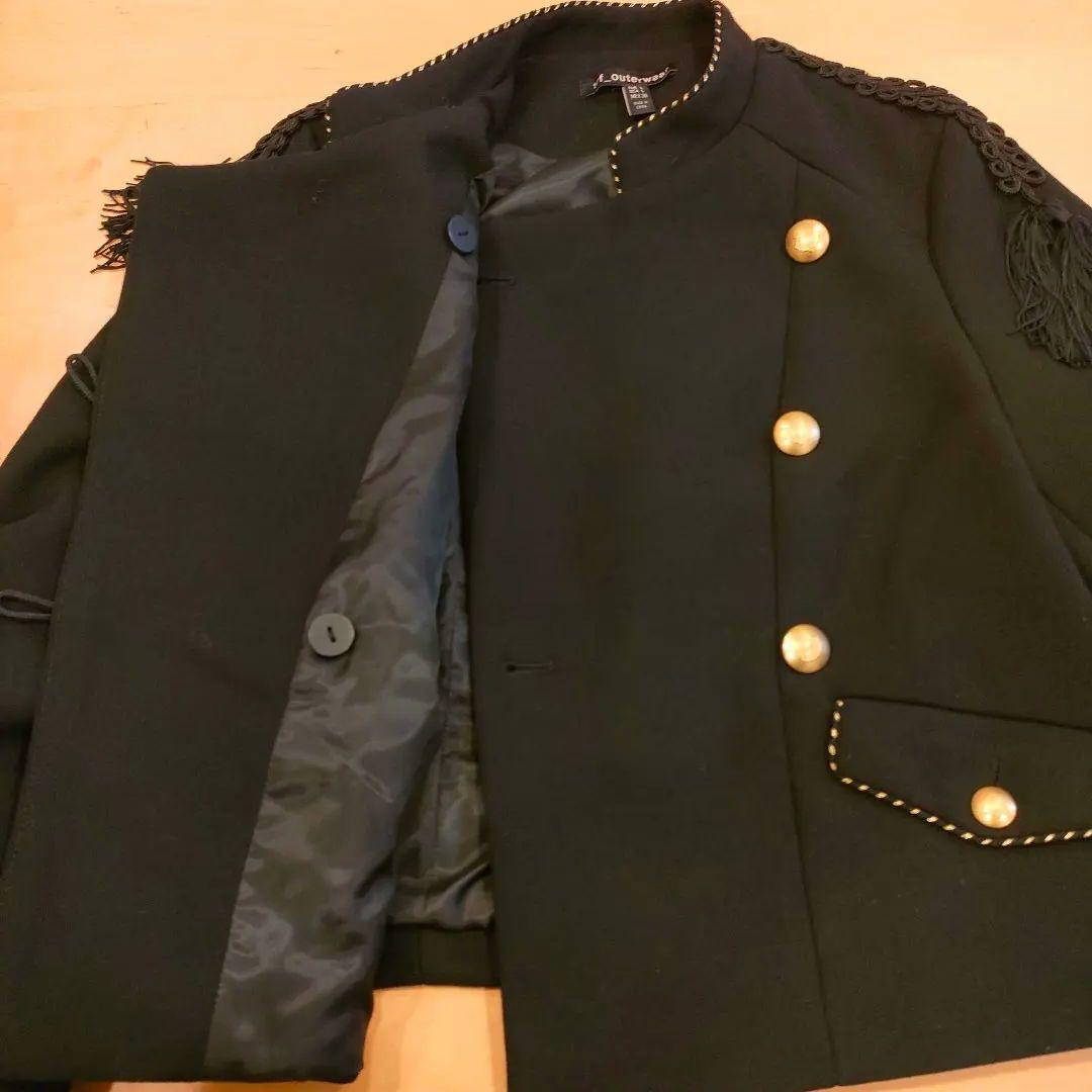 ZARA TRF ブラック ダブル ミリタリナポレオンジャケット サイズ L