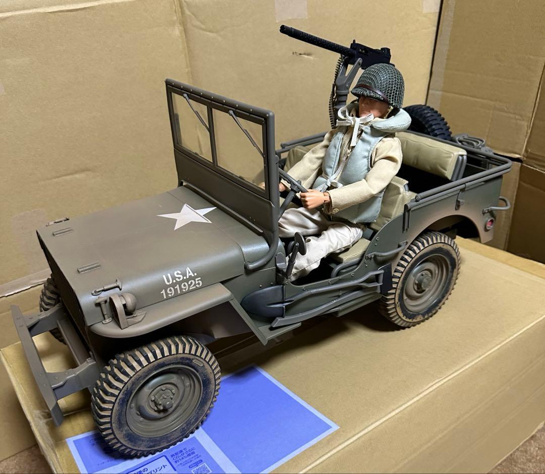 WILLYS JEEP 1/6サイズ ジープ フィギュア付き - メルカリ