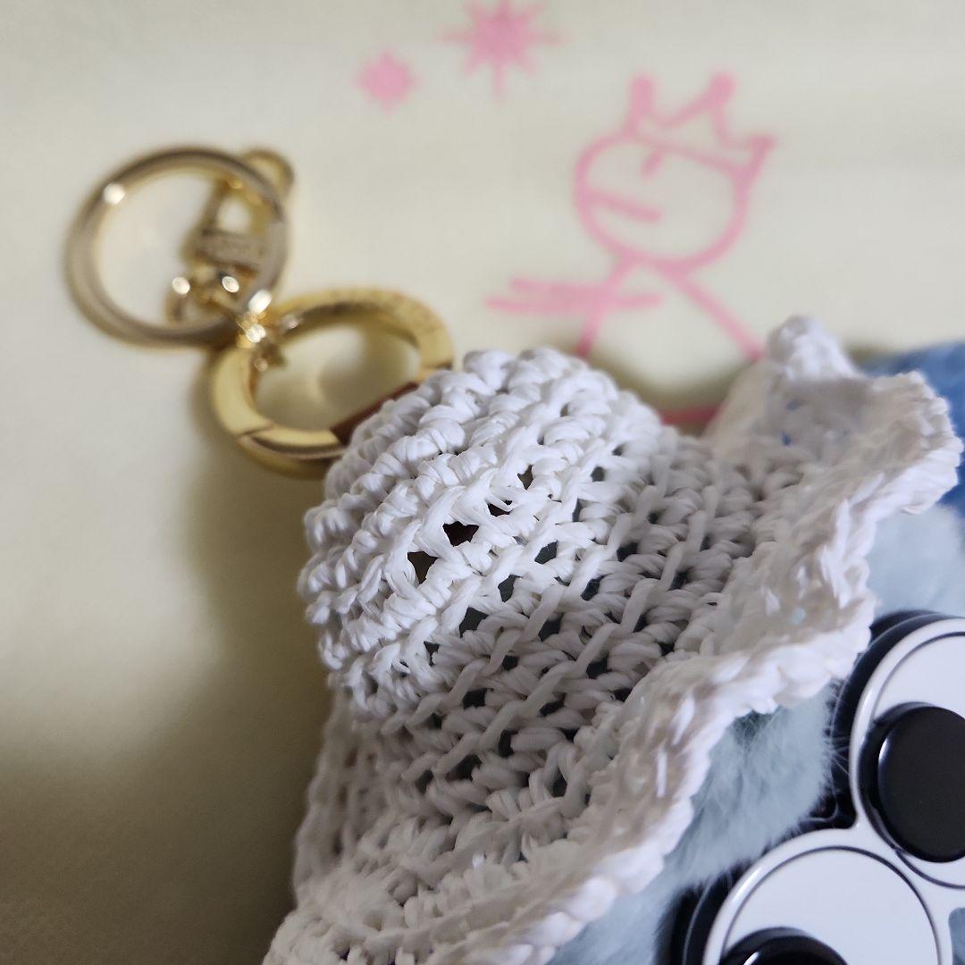 floats!もふもふさん⭐ファーキーホルダー - メルカリ