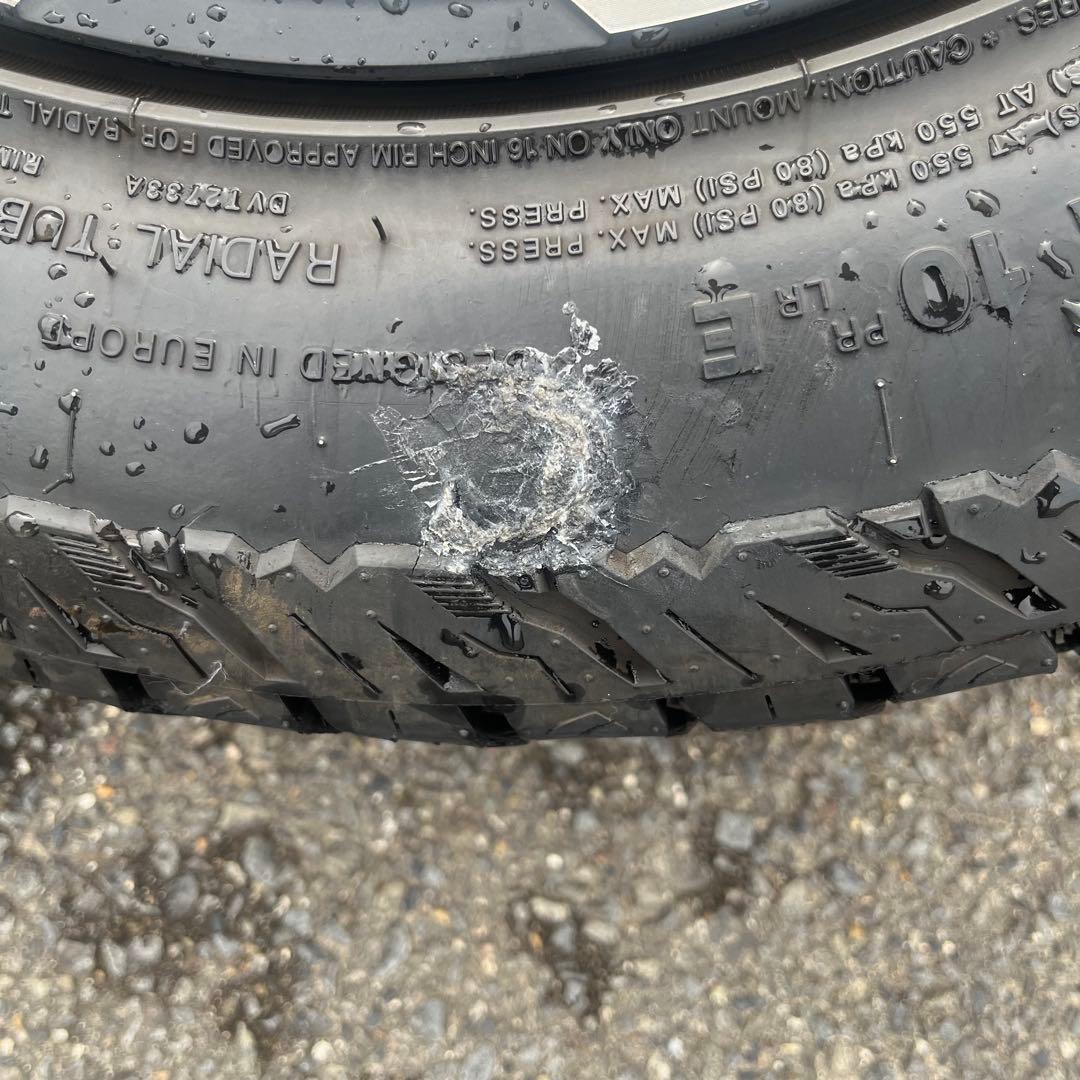 ハイエース 16インチアルミホイールレイズガルシア 4本 送料込み変更