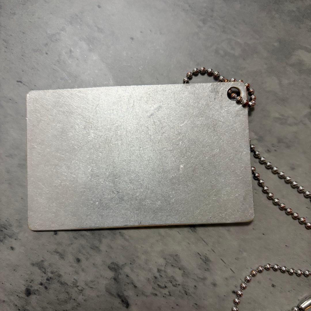 Maison Margiela クレジットカードネックレス silver925 - メルカリ