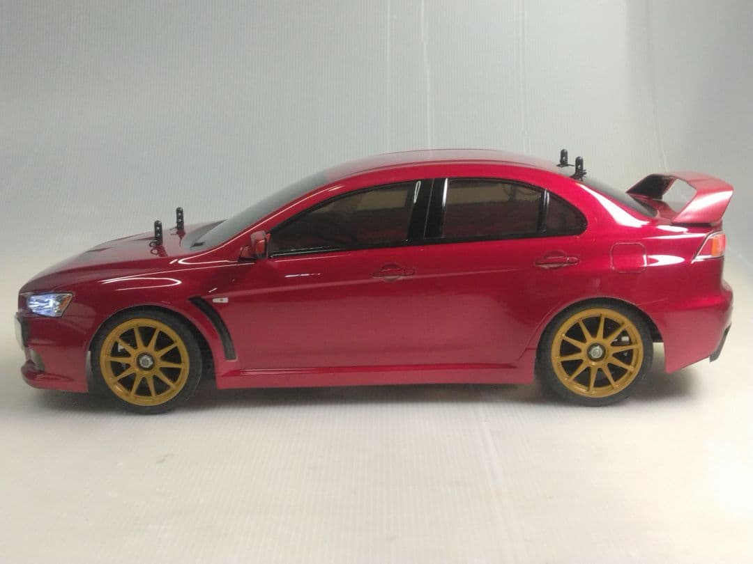 わ*ん様 タミヤラジコン TL01プロポセット ランエボX LED付き - メルカリ