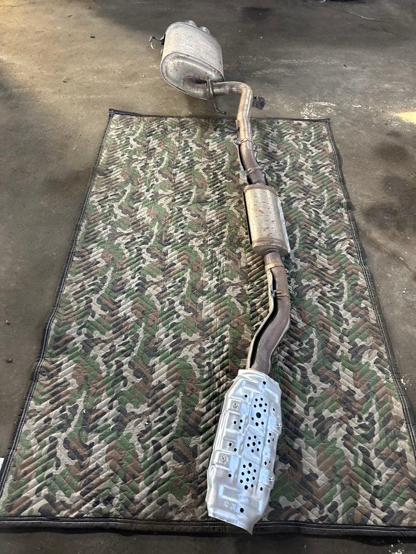 シルビアs15 純正マフラー状態良好!! 車検等に!!SR20DET S15シルビア spec-S SR20DE(NA)用 GP SPORTS EXAS EVO Tune 砲弾左出し