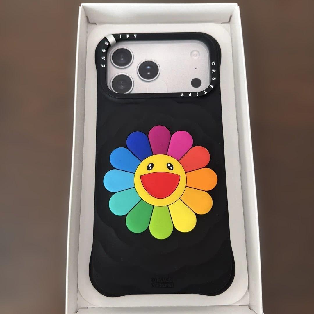 casetify 村上隆ケース RAINBOW 17promax用 - メルカリ