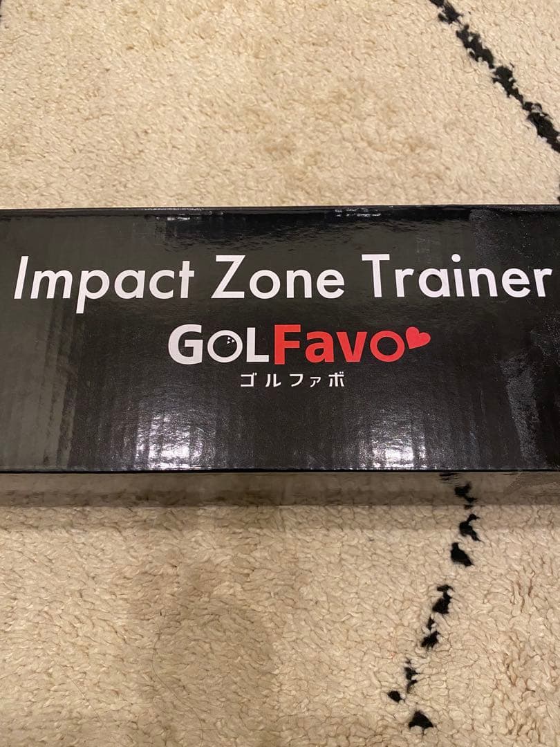 GOLFavo インパクトゾーントレーナー 青山加織監修 ゴルフスイング練習器具