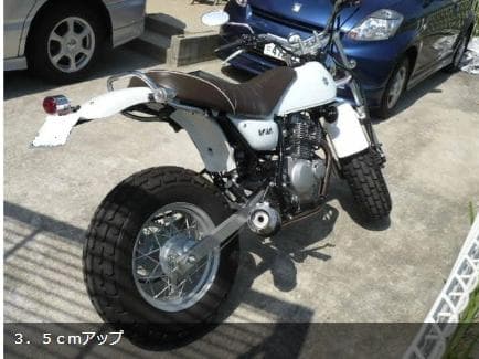 バンバン２００　ヒップアップアダプター　ケツ上げ　サススワップ　　送料無料