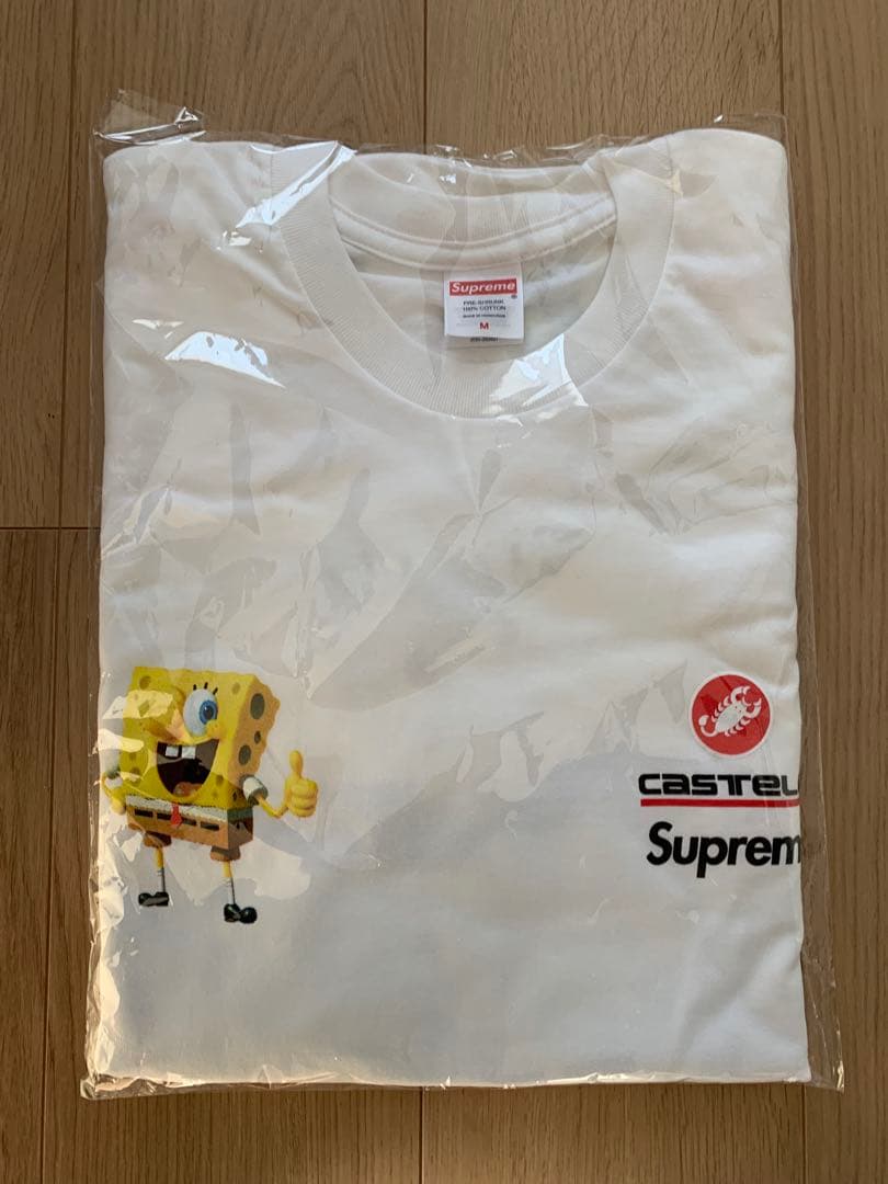 トップス Supreme x SpongeBob L/S Tee \"White\"