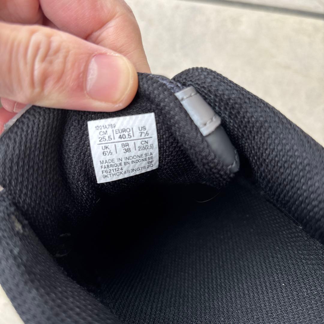 靴 ASICS GEL-NYC GRAPHITE GREY/BLACK 25.5cm