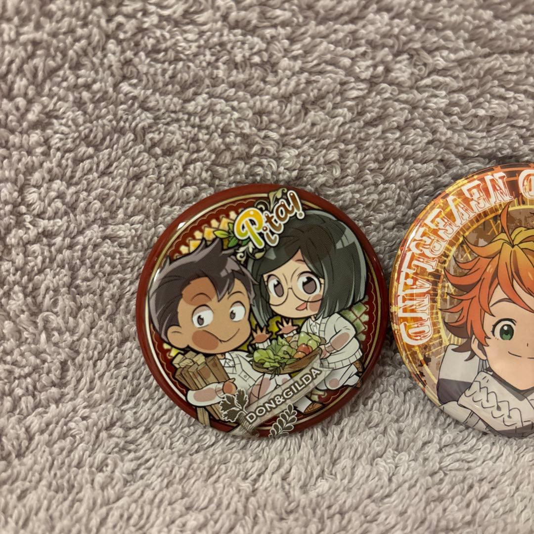 約束のネバーランド 缶バッジ 3個セット - メルカリ