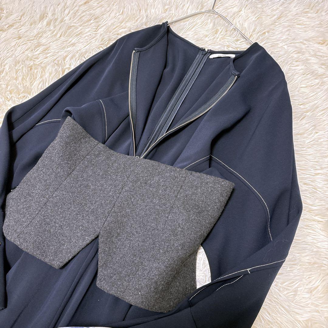 広瀬すず着用✨極美品 クラネ ウールビスチェオールインワン 正規品