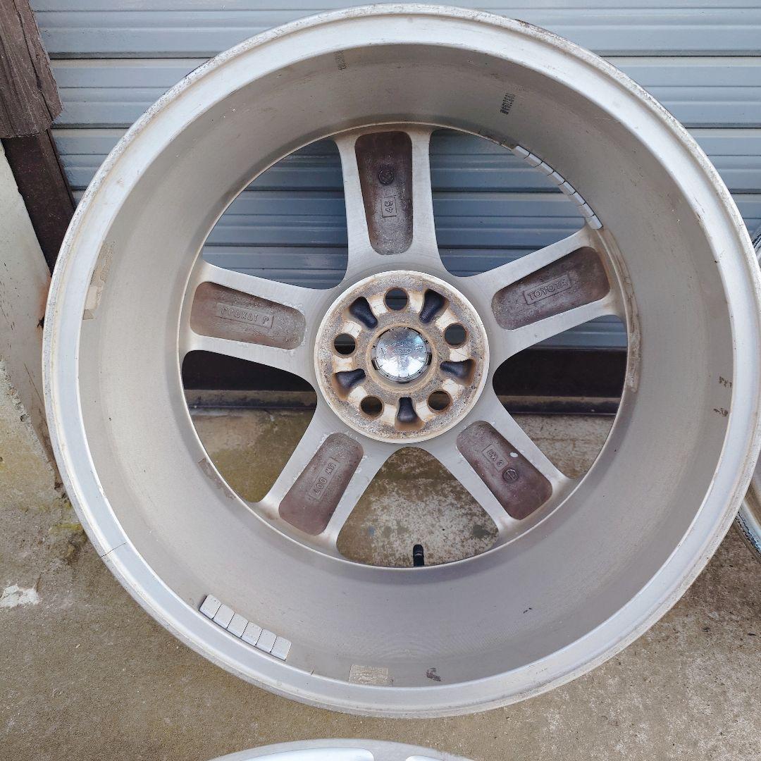 トヨタ カルディナ 純正 ホイール 17インチ PCD100 7J +45 - メルカリ