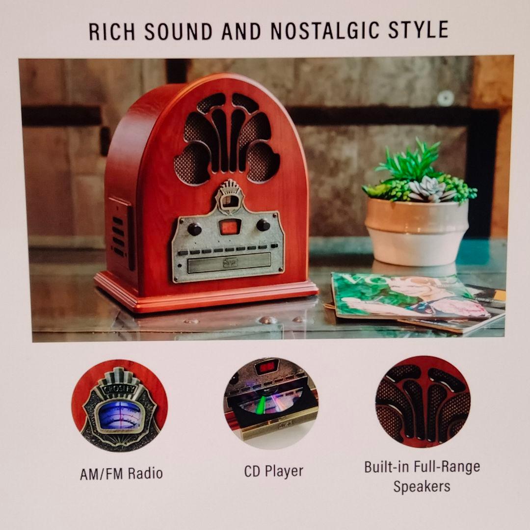 Crosley Cathedralラジオ CDプレーヤー - メルカリ