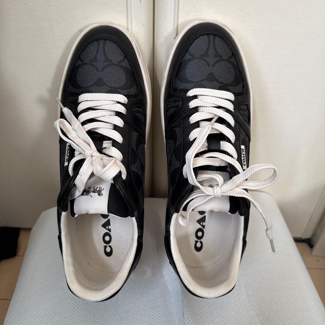 COACH クリップコート ロー トップ スニーカー・シグネチャー