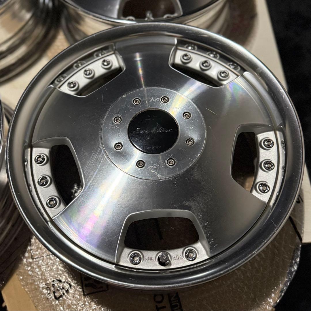 WORK ユーロライン 15×5.5J +42/+47 PCD100