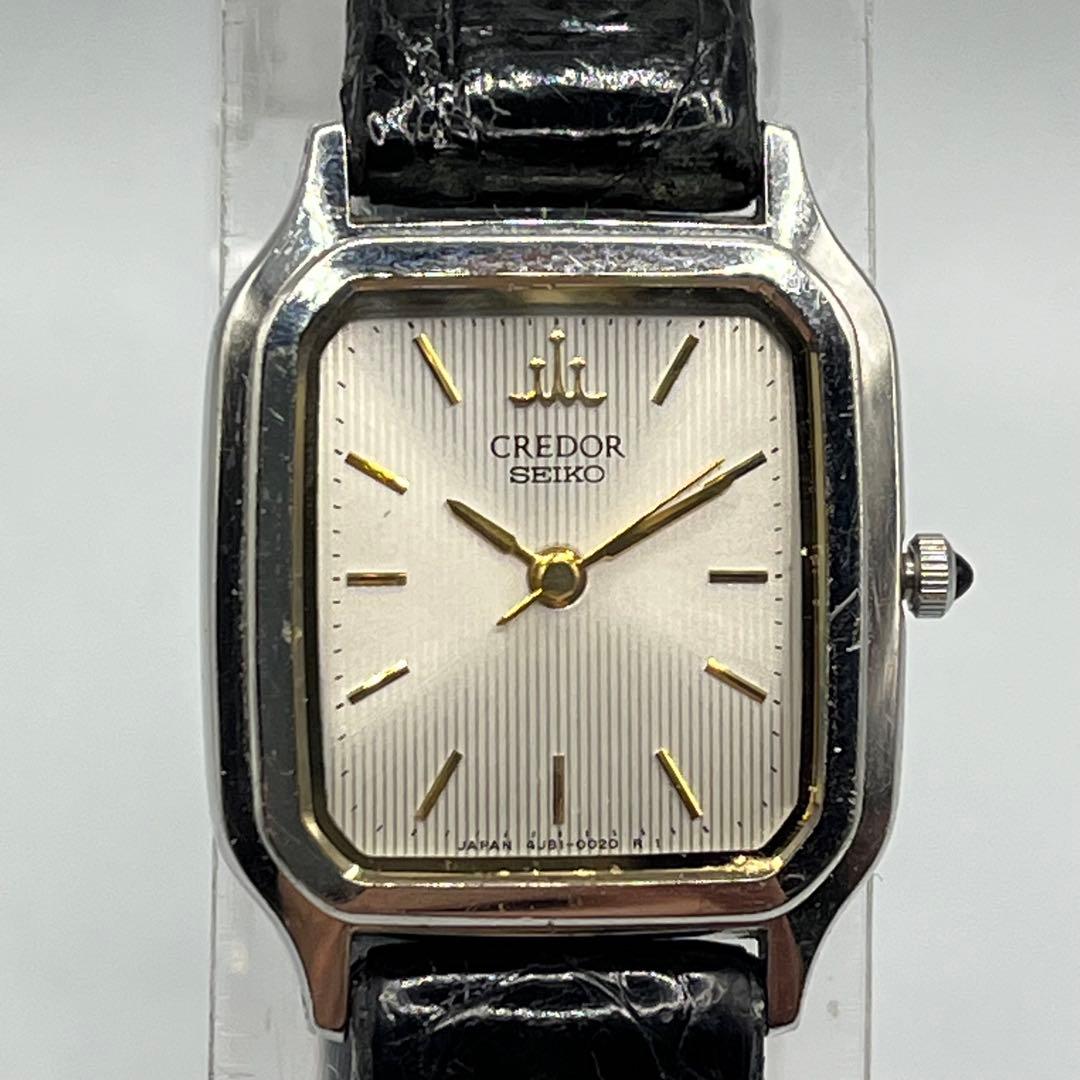 SEIKO セイコークレドール 4J81-5020 クォーツレディース電池交換済