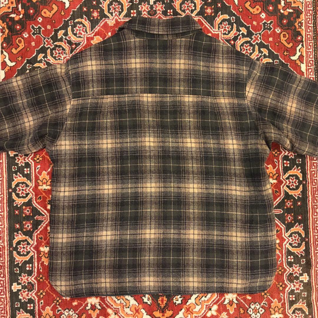 80s l.l.bean USA製 ウールシャツジャケット XL