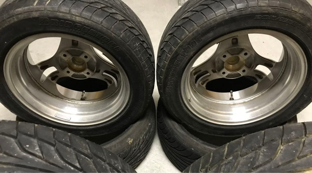 スーパーアドバンレーシング ホイール 4本セット 16インチ 4穴 - メルカリ