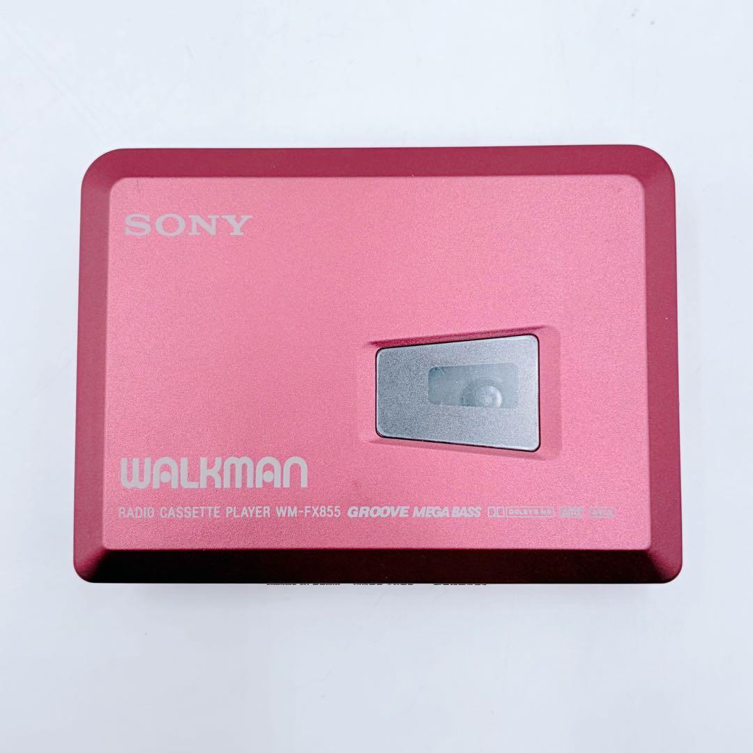 希少・美品】SONY ウォークマン WM-FX855 レッド 動作未確認 - メルカリ