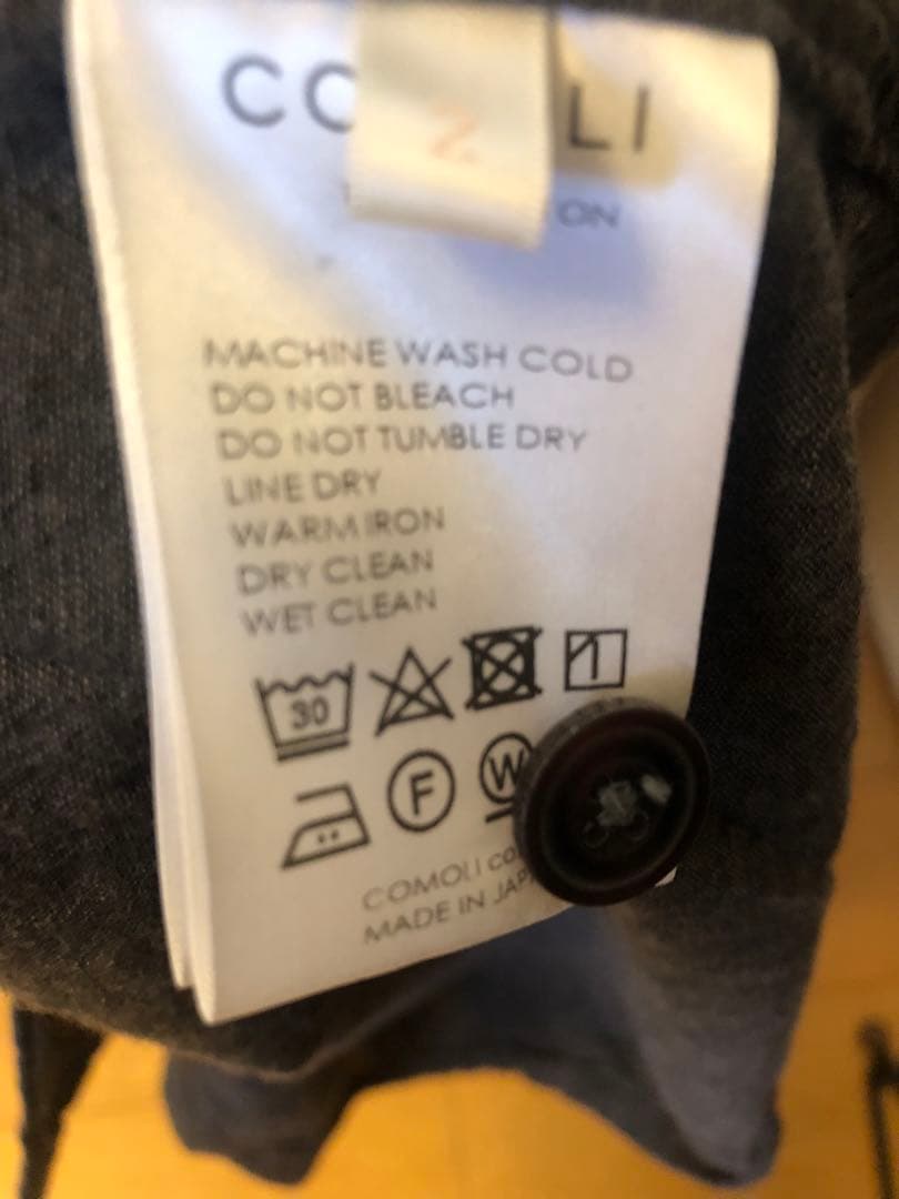 コモリ18SS ベタシャンスタンドカラージャケット - メルカリ