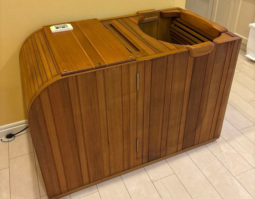 Healthria ハーフスパ HM-S-1 遠赤外線半身浴ホームサウナ - メルカリ