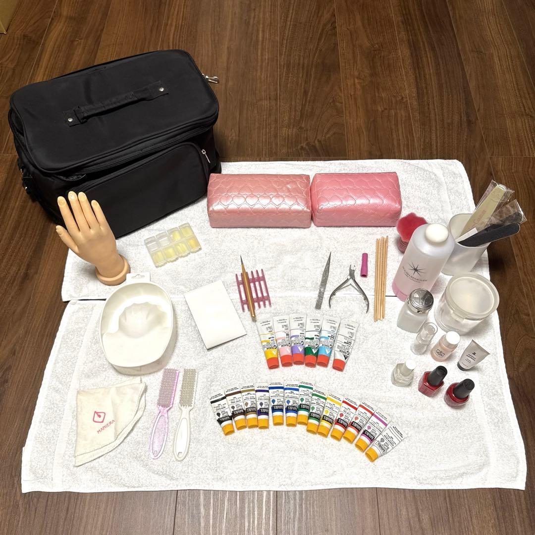 ネイル検定３級　ネイル道具一式 ◇JNECネイリスト技能検定 3級厳選35点セット 道具が一式揃うフル