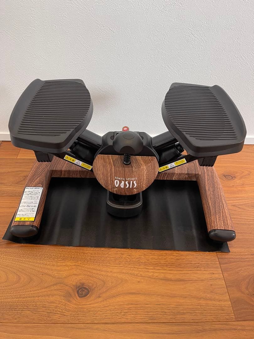 東急スポーツオアシス ツイストエアロステッパー OASIS 木目調 - メルカリ