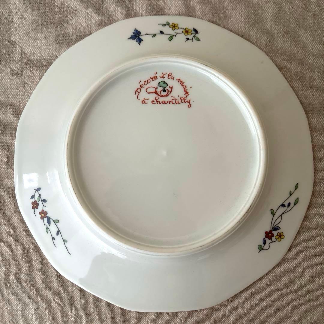 仏　シャンティイ　chantilly　プレート　パン皿　4枚セット　15.5cm