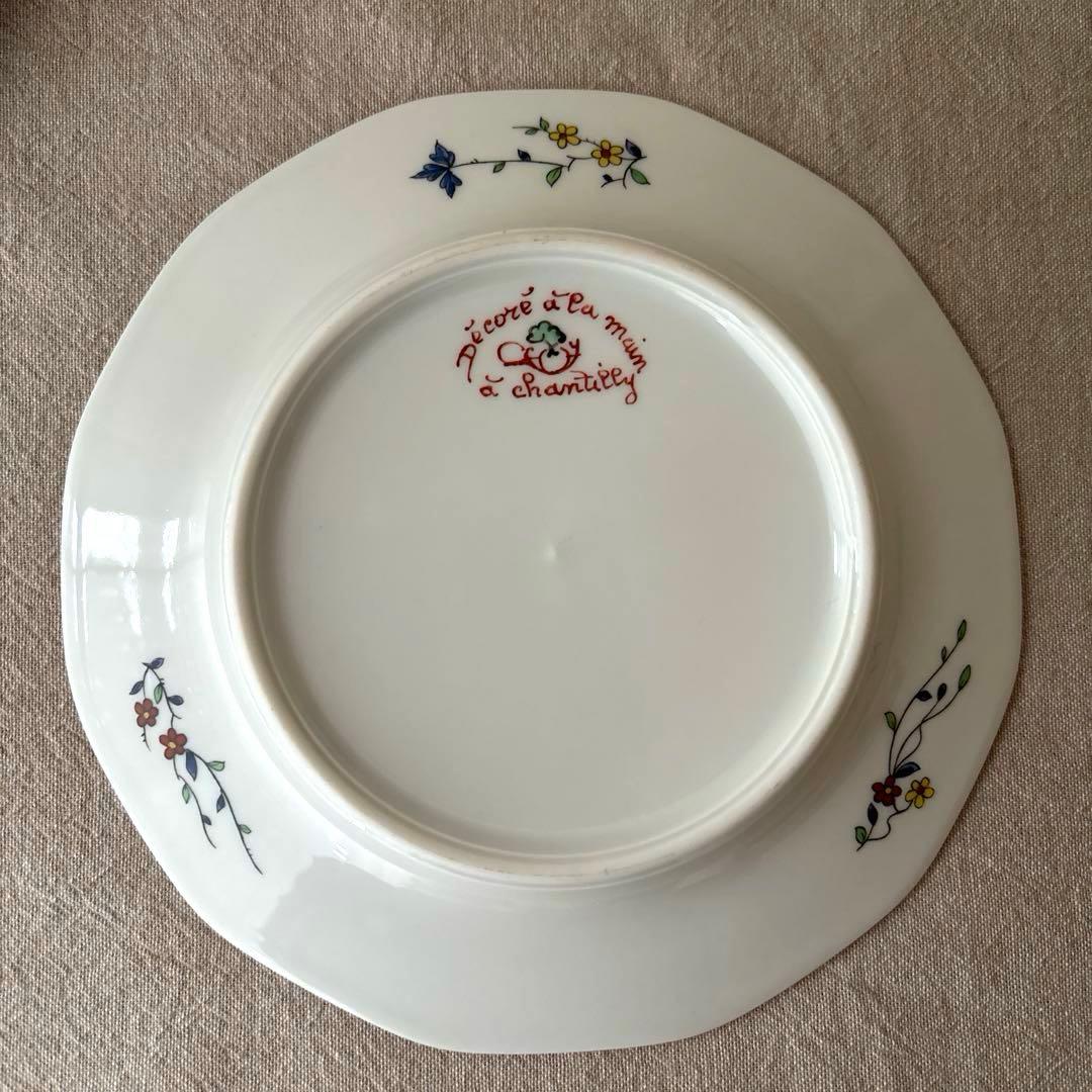 仏　シャンティイ　chantilly　プレート　パン皿　4枚セット　15.5cm