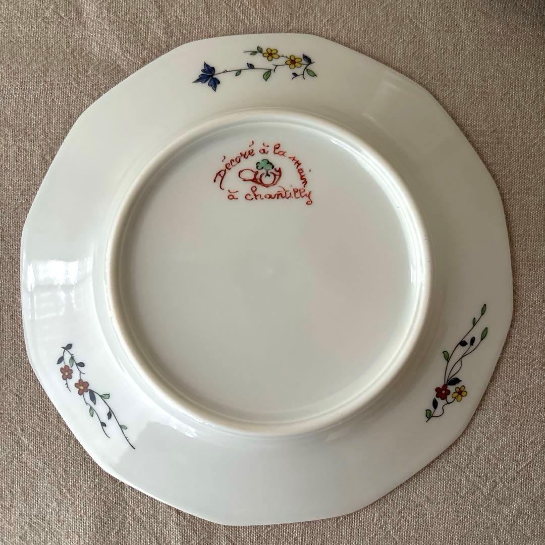 仏　シャンティイ　chantilly　プレート　パン皿　4枚セット　15.5cm