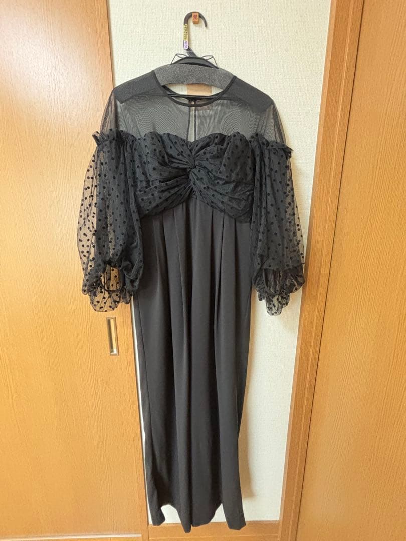 ［sasa］【ANDRESD】 flocky dot dress FLOCKY DOT DRESS - andresd_wordpress