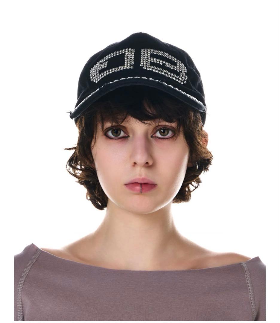 BEEDEN BD STUDS DAMAGE CAP ブラック beedenのダメージキャップの黒