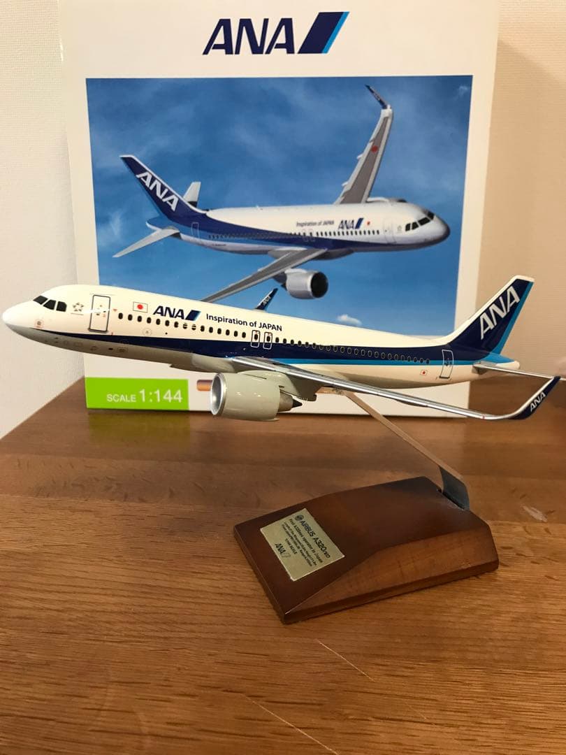 ANA 1/144 A320neo モデルプレーン - メルカリ