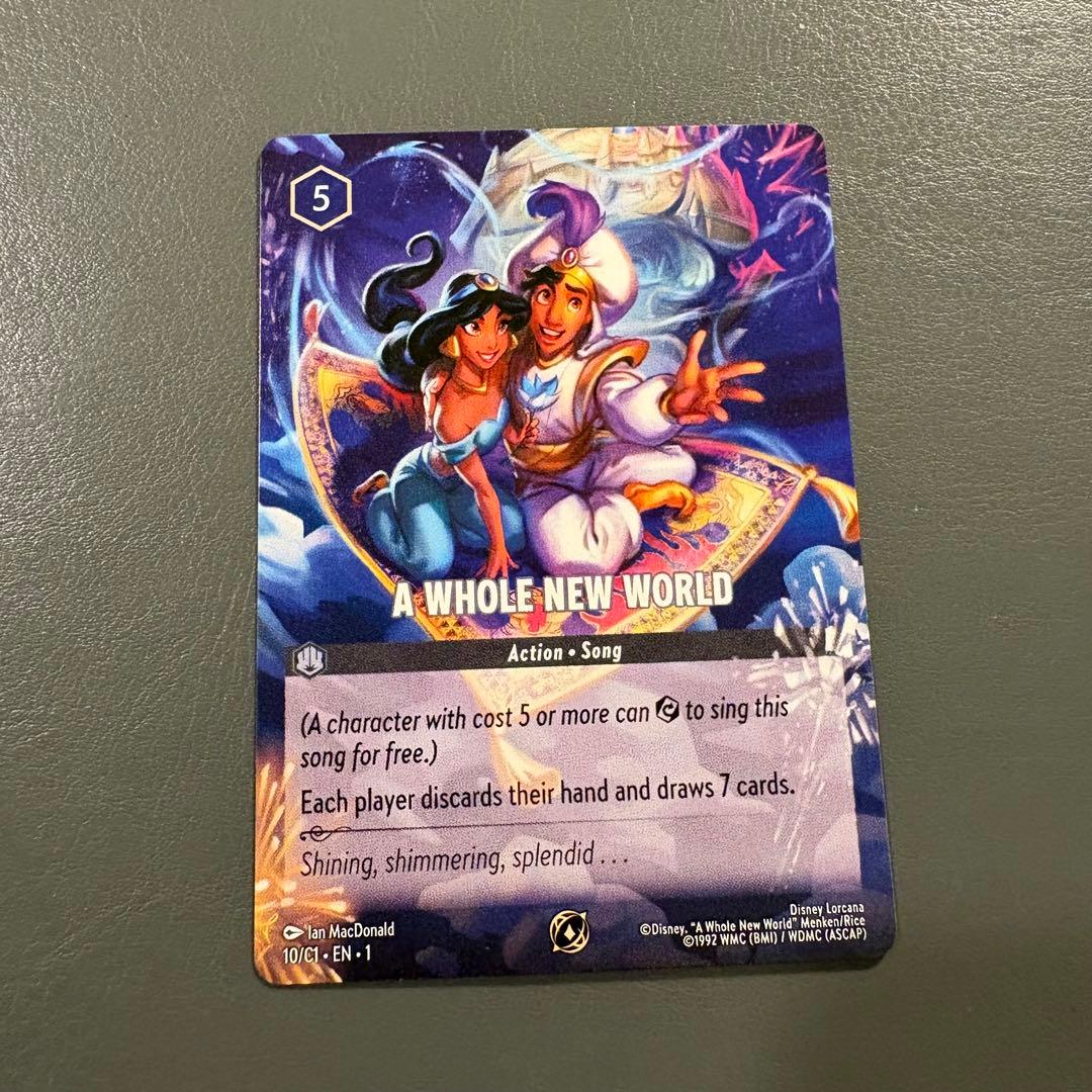 ロルカナ A Whole New World 英語プロモ - メルカリ