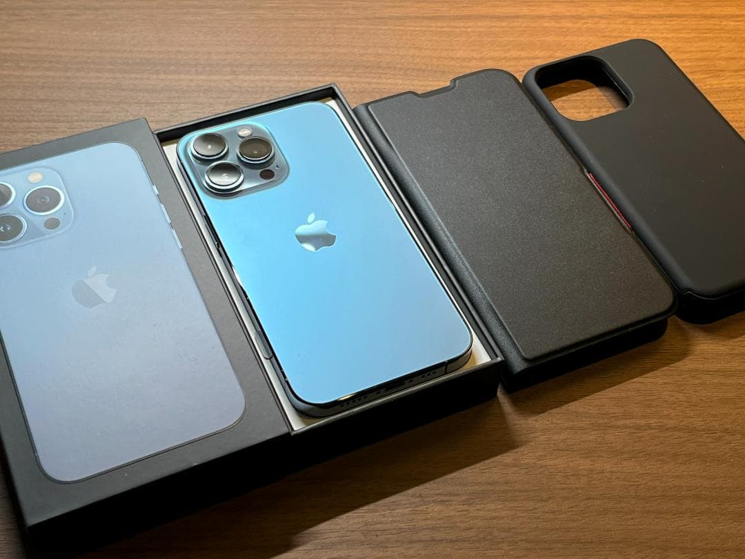 ☆エクスプレス交換品☆iPhone13 PRO☆100%☆シエラブルー☆ Amazon | 【整備済み品】 Apple iPhone 13 Pro 256GB シエラブルー SIM