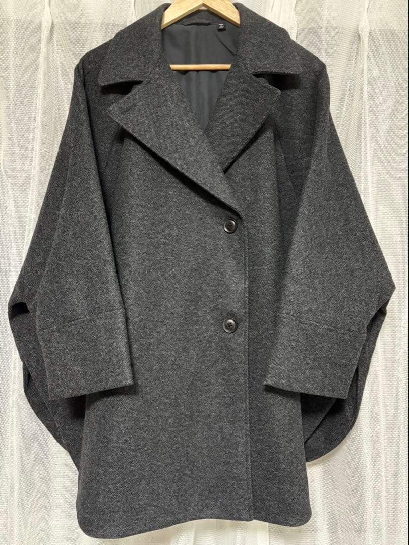 新品 コージーメルトンケープコート XL GU