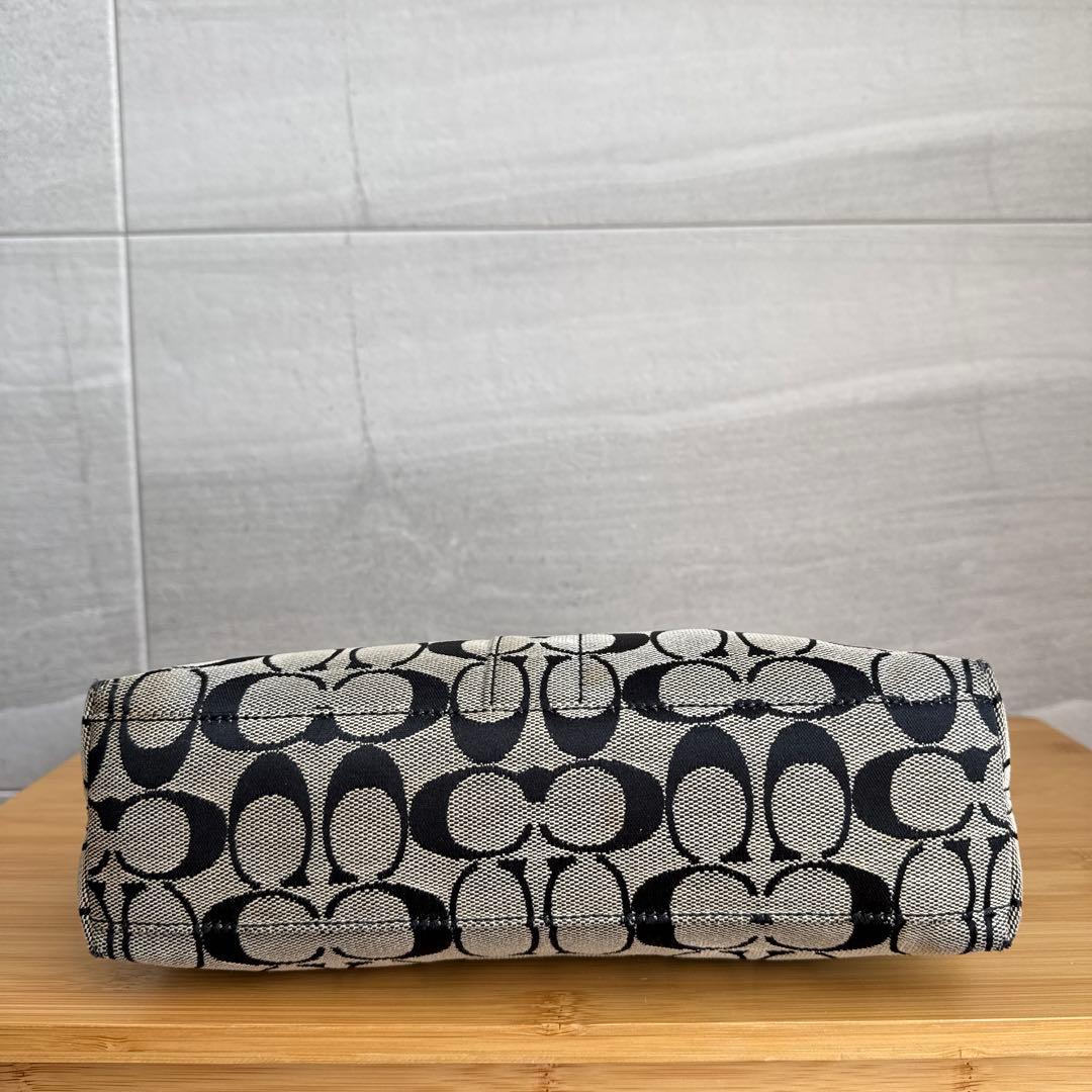 COACH アクセサリーポーチ シグネチャー ワンショルダーバッグ 肩掛け