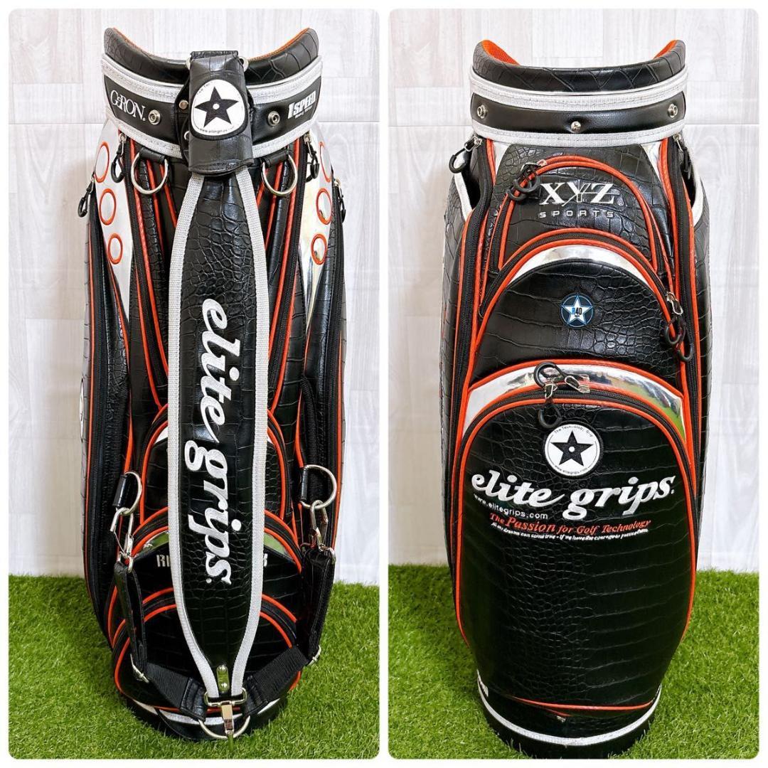 限定 elite grips エリートグリップ キャディバッグ クロコ 希少