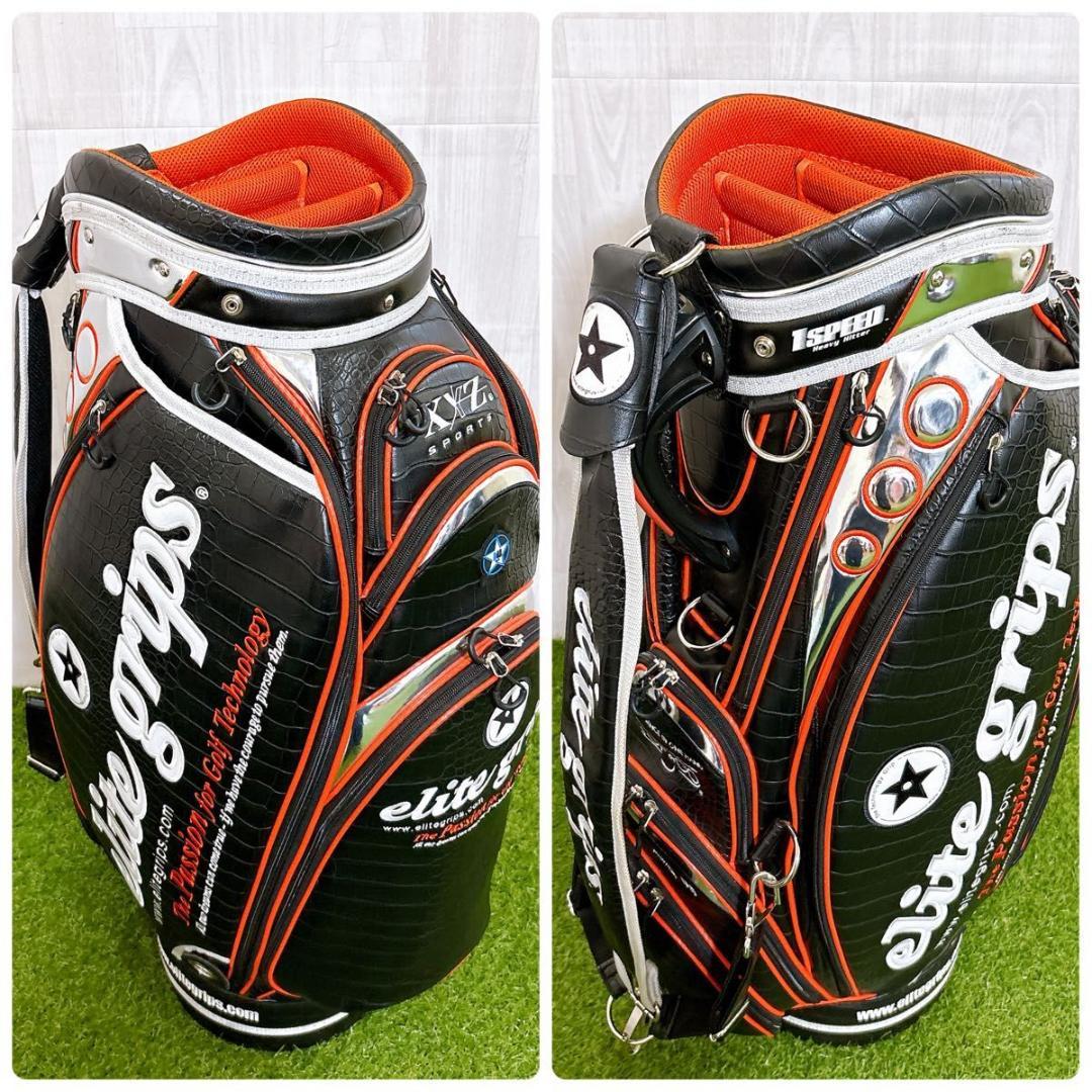 限定 elite grips エリートグリップ キャディバッグ クロコ 希少