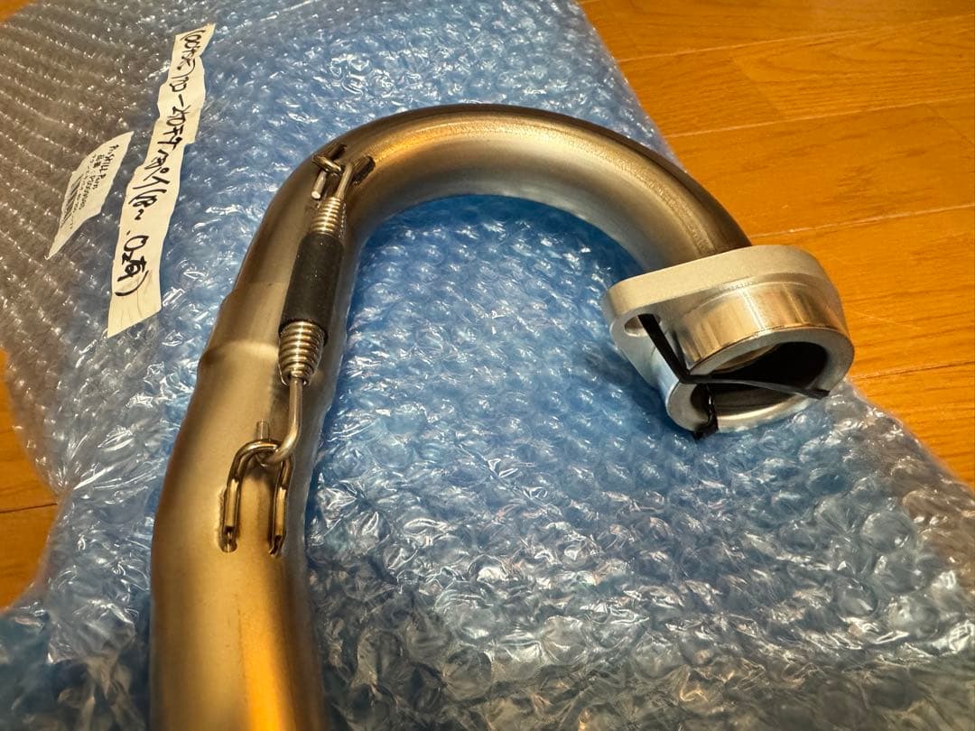 チタンエキゾーストパイプ (トリッカー、XT250セロー(2018〜)用