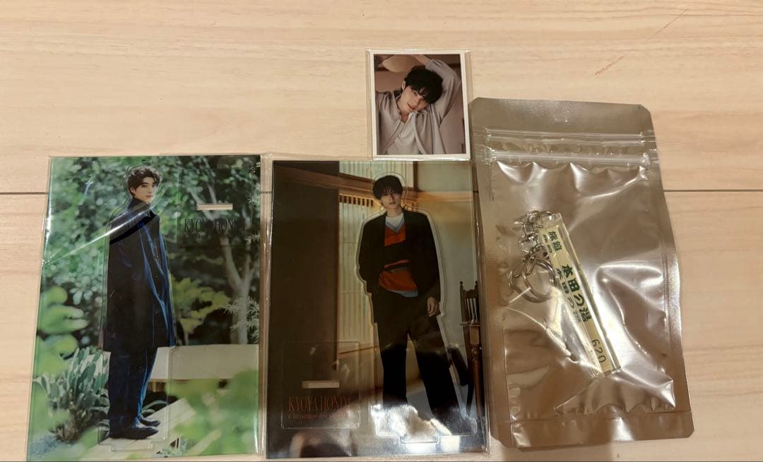本田響矢 アクリルスタンド ミニフォトカード 旅館キーホルダー 本田の湯 数量限定再販【KYOYA HONDA Christmas Event 2024】旅館キーホルダー