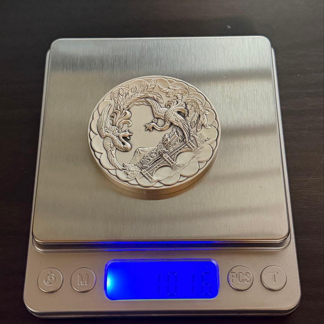 皇太子殿下御成婚記念奉祝メダル　純銀100g / 101.6g