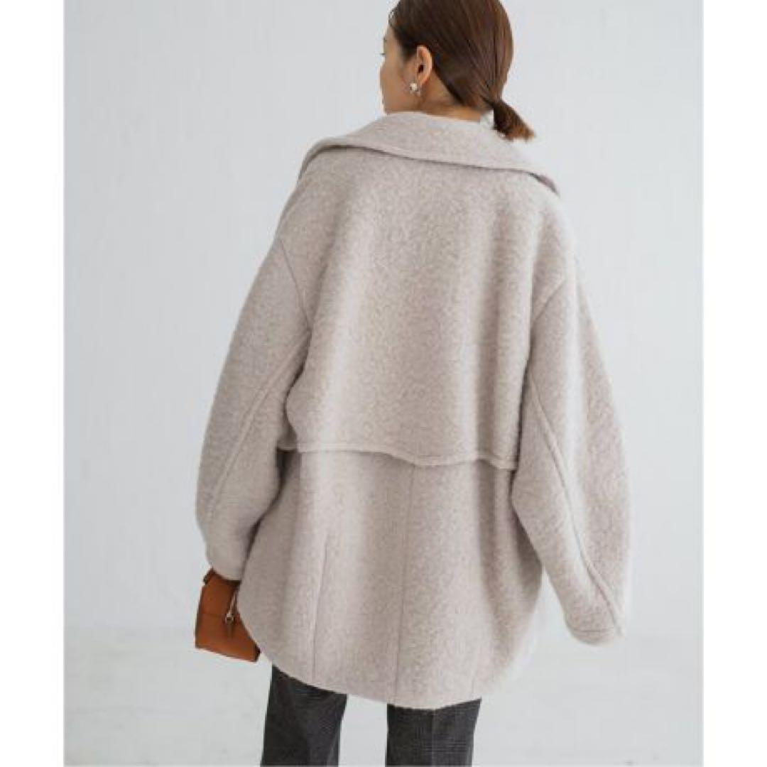 イエナ IENA ループインレイショートコート 38 ナチュラル - メルカリ